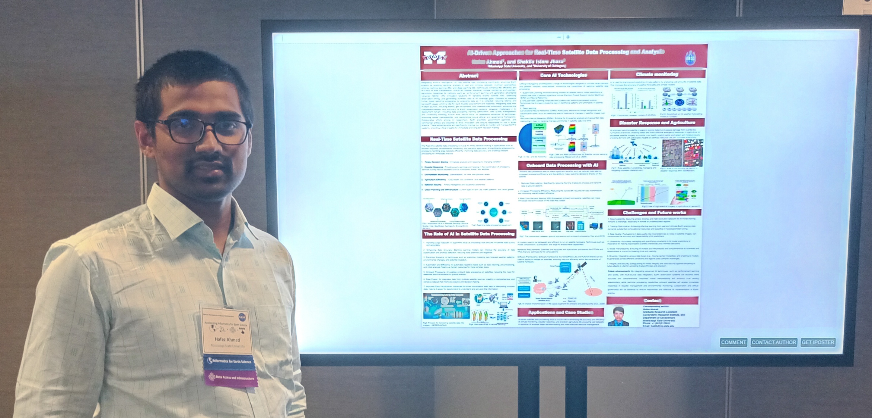 NASA Collaboration: Accelerating Informatics for Earth Science 2024